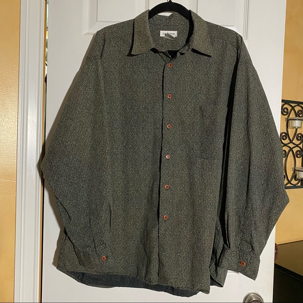 Claiborne | Men’s long sleeve button-down, XL